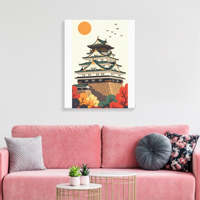 Toile Château d'Iga Ueno au Japon (Insitu(Salon))