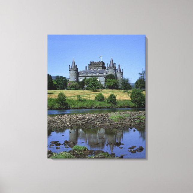 Toile Château d'Inverary, Strathclyde, Écosse (Recto)