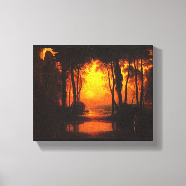 Toile Château enchanté par Francis Danby (Recto)