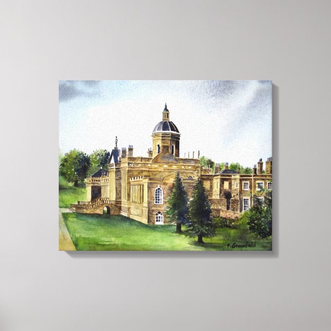 Toile Château Howard, York, Angleterre (Recto)