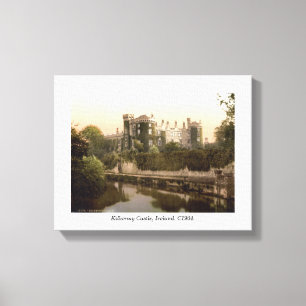 Toile Château médiéval de l'Irlande vintage, Kilkenny