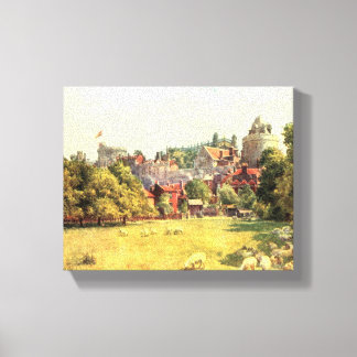 Toile Château Windor des Champs, Berkshire, Angleterre