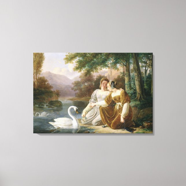 Toile Chatelaines (Recto)