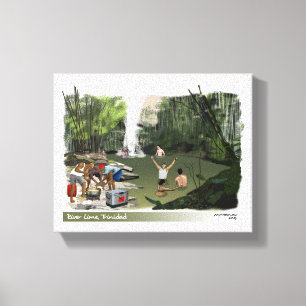 Toile Chaux de rivière, Trinidad