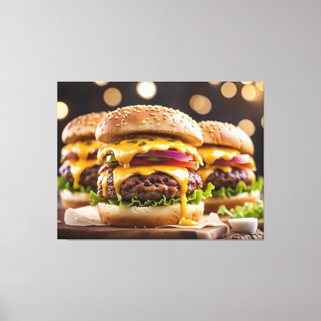 Toile Cheeseburgers (Recto)