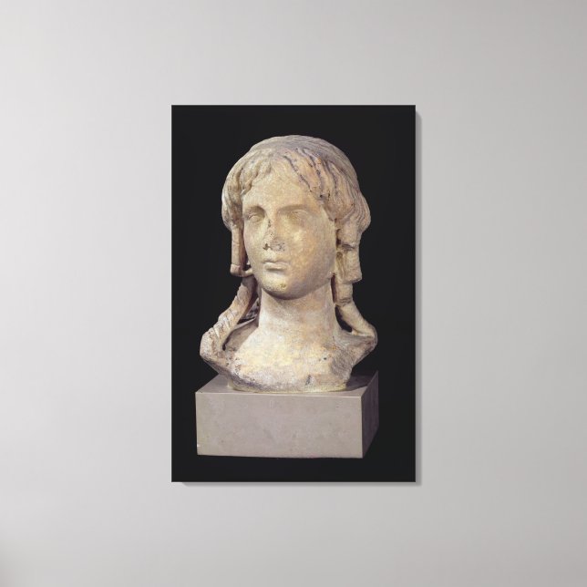 Toile Chef de Berenice I ou Cléopâtre I (Recto)