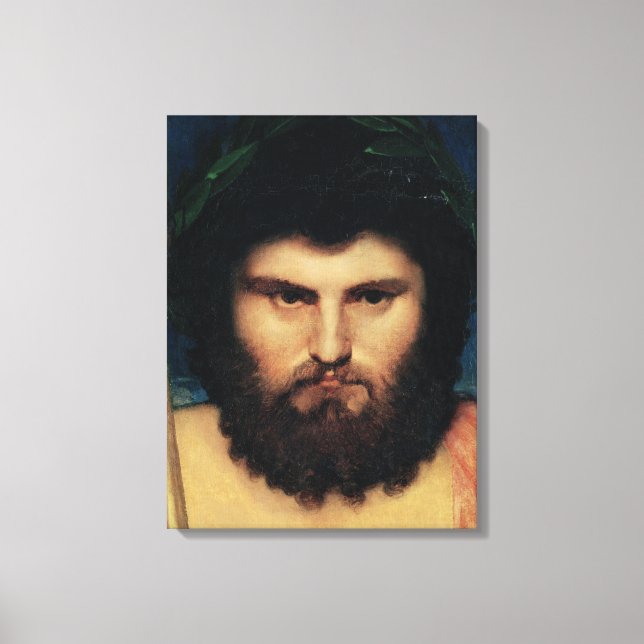 Toile Chef de Jupiter, étude pour Jupiter et Thetis (Recto)