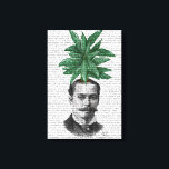 Toile Chef du Plante À feuillage persistant chinois<br><div class="desc">Mode & Figuration</div>