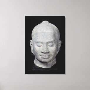Toile Chef du roi Jayavarman VII Bayon Style