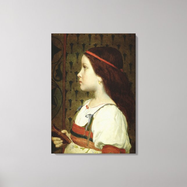 Toile Chef d'un enfant, 1866 (Recto)