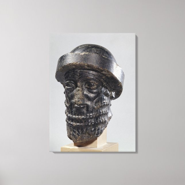 Toile Chef d'un roi, éventuellement Hammurabi, roi de Ba (Recto)