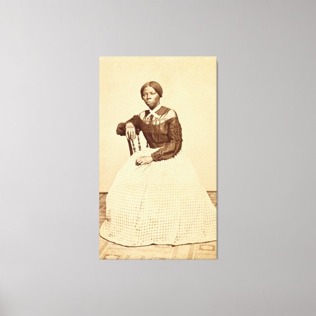 Toile Chemin de fer abolitionniste Harriet Tubman (Recto)