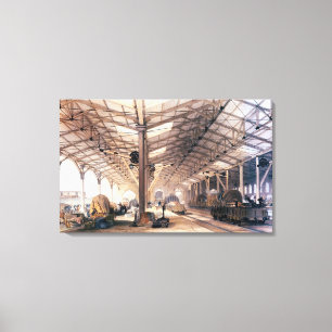 Toile Chemin de fer de Great Western : Fret jeté chez