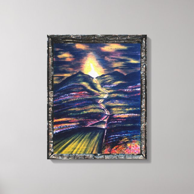 Toile Chemin de vie (Recto)