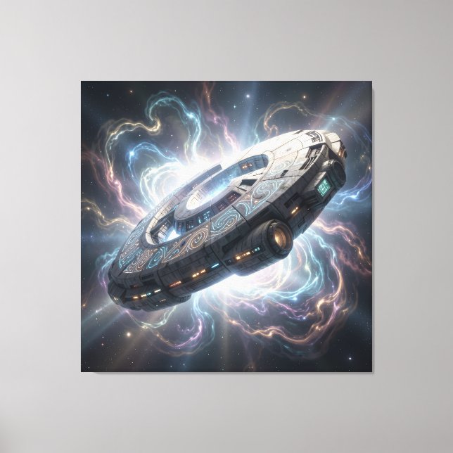 Toile Chemin stellaire – Voyage à travers l'univers´8 (Recto)