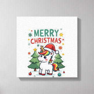 Toile Chemise de Noël Licorne Filles Tenue de Noël Chemi