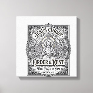 Toile Chemise graphique chrétienne Jésus Débarrasse Mais