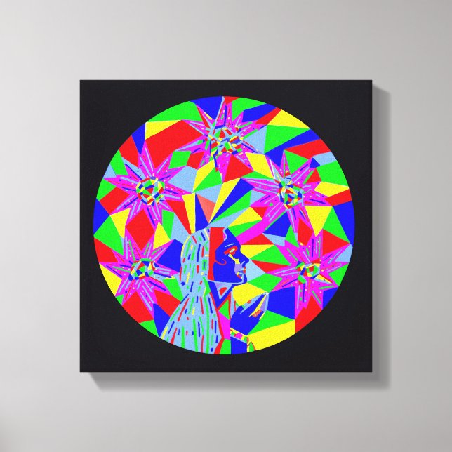 Toile Chercheur d'étoiles (Recto)