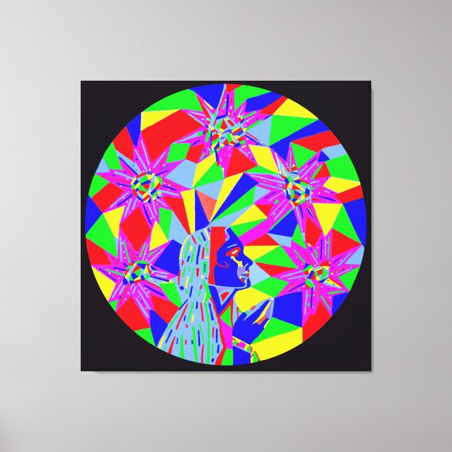 Toile Chercheur d'étoiles (Recto)