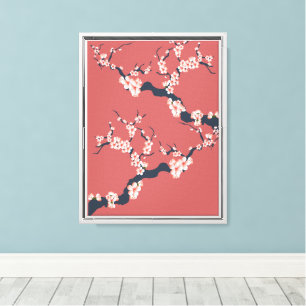 Toile Cherry Blossom Harmony Art