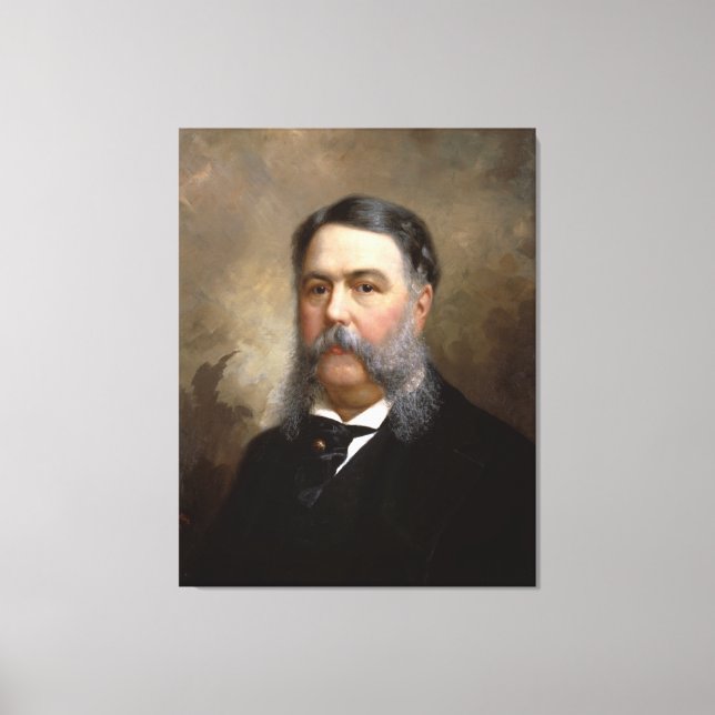 Toile CHESTER A. ARTHUR Portrait par Ole P.H. Balling (Recto)