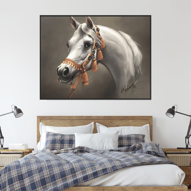 Toile Cheval arabe Beaux-Arts (Insitu(Chambre))
