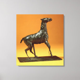 Toile Cheval Caracoling (bronze)