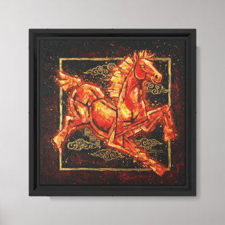 Toile Cheval de Feu