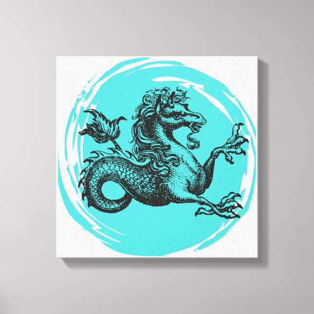 Toile Cheval de la mer Kelpie (Recto)