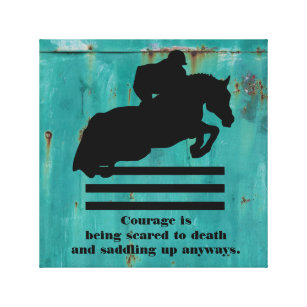 Posters Affiches Toiles Citation Cheval Zazzle Fr