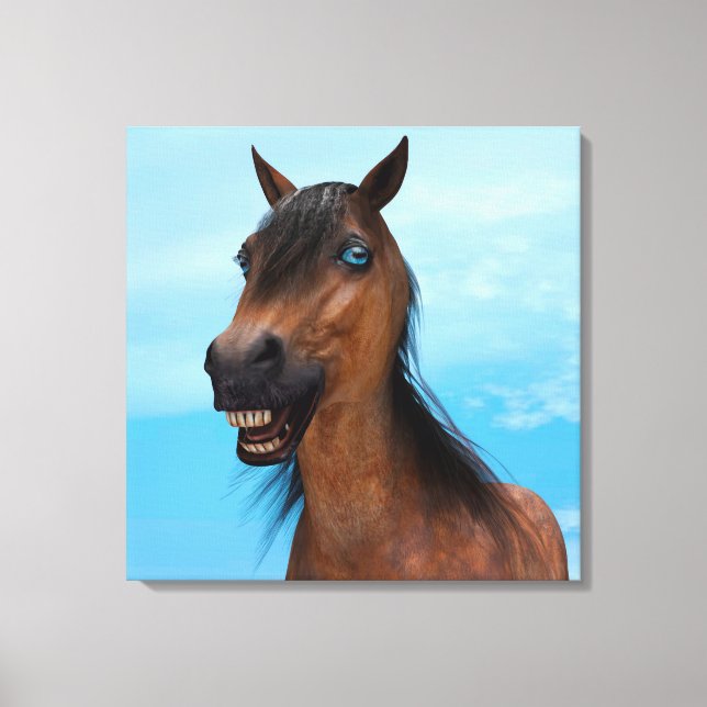 Toile Cheval Heureux (Recto)