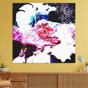 Toile Cheval psychédélique frais 01-01