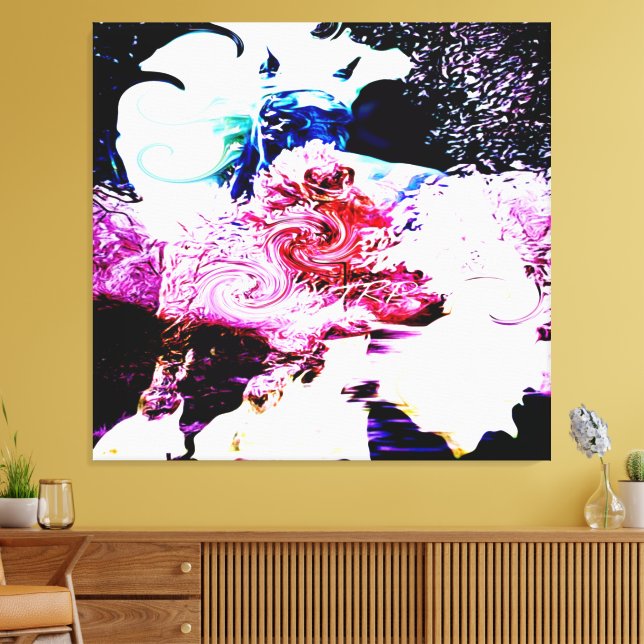 Toile Cheval psychédélique frais 01-01 (Insitu(Salon))