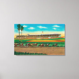 Toile Cheval RacesArcadia, CA de parc de Santa Anita