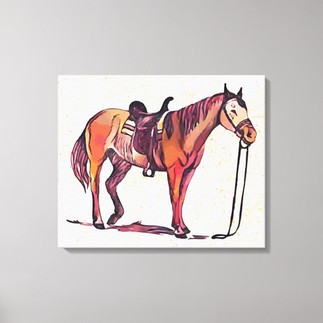 Toile Cheval sauté (Recto)