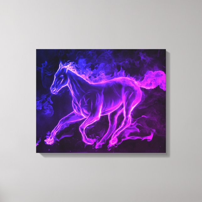 Toile Cheval sauvage (Recto)