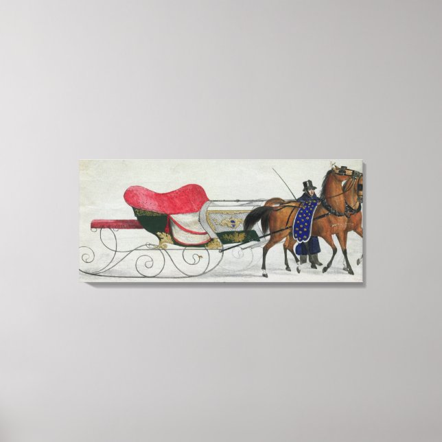 Toile Cheval traîné (Recto)
