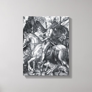 Toile Chevalier, mort et diable - Albrecht Dürer