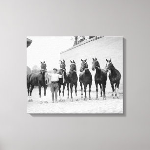 Toile Chevaux de concours, 1912
