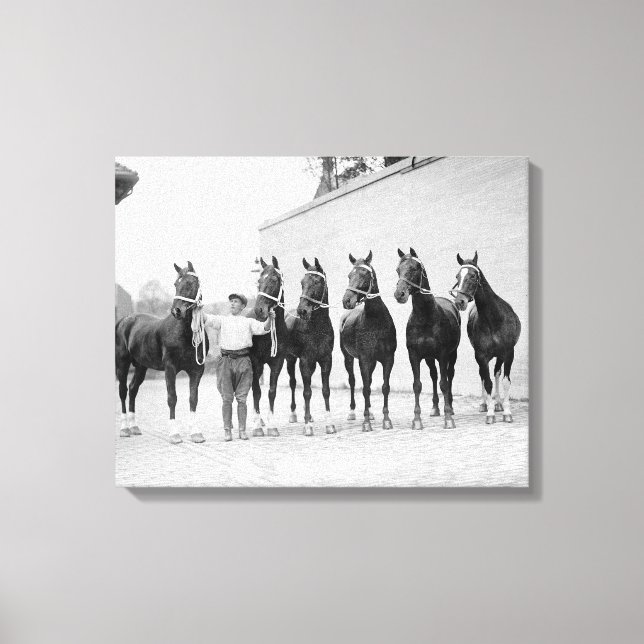 Toile Chevaux de concours, 1912 (Recto)