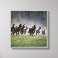 Chevaux de course Canvas Art Mur