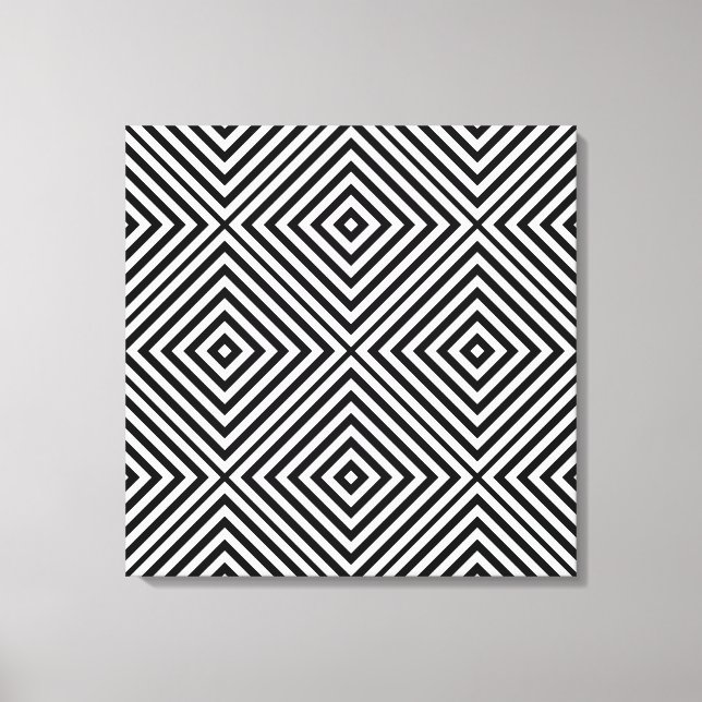 Toile Chevron Diamant Noir @ Emporiomoffa (Recto)