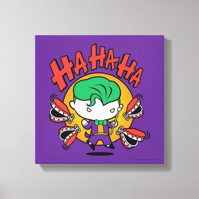 Toile Chibi Joker Avec Dents De Jouet (Recto)