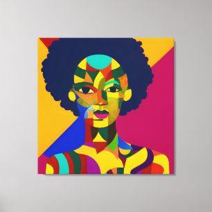 Toile Chic Black woman