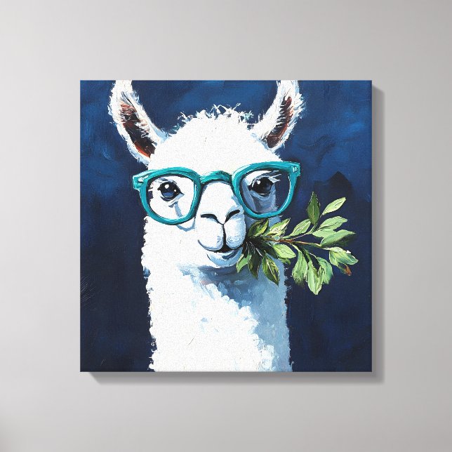 Toile Chic Lama Intelligent (Recto)