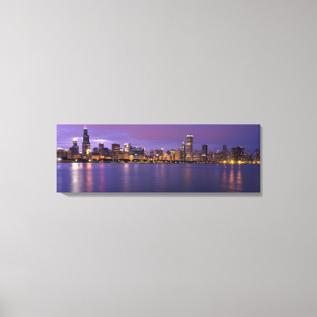 Toile Chicago Skyline (Recto)