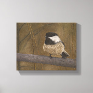 Toile Chickadee