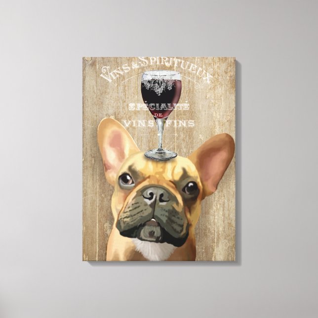 Toile Chien Au Vin, Chien de taule français (Recto)