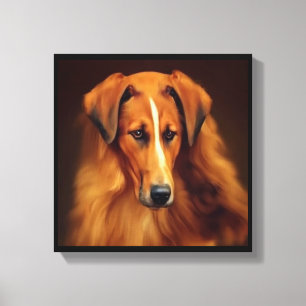 Toile Chien Bakharwal - Portrait de chien