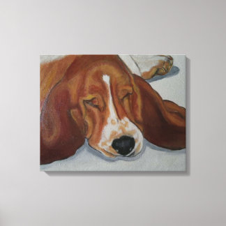 Toile chien beagle
